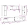 Muebles para TV 5 piezas madera maciza de pino blanco de vidaXL, Muebles TV - Ref: Foro24-3100245, Precio: 265,38 €, Descuent...