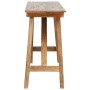 Mesa consola de madera reciclada mixta 130x40x80 cm en Mesas auxiliares | Comprar online en Foru.es