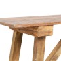 Mesa consola de madera reciclada mixta 130x40x80 cm en Mesas auxiliares | Comprar online en Foru.es
