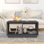 Mesa de centro madera maciza de pino gris 80x50x40 cm de vidaXL, Mesas de centro - Ref: Foro24-814436, Precio: 54,68 €, Descu...