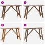 Mesa consola de madera reciclada mixta 130x40x80 cm en Mesas auxiliares | Comprar online en Foru.es