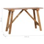 Mesa consola de madera reciclada mixta 130x40x80 cm en Mesas auxiliares | Comprar online en Foru.es