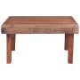 Mesa de centro madera maciza de caoba 60x45x23 cm en Mesas de centro | Comprar online en Foru.es