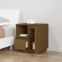 Mesitas noche 2 uds madera maciza pino marrón miel 50x34x50 cm de vidaXL, Mesitas de noche - Ref: Foro24-814486, Precio: 88,8...