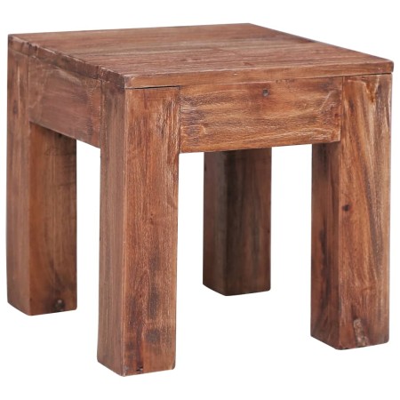 Mesa de centro de madera maciza de caoba 30x30x30 cm en Mesas de centro | Comprar online en Foru.es