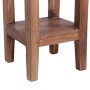 Soporte para plantas madera maciza de caoba 30x30x75 cm en Soportes para macetas | Comprar online en Foru.es