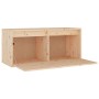 Muebles para TV 3 piezas madera maciza de pino de vidaXL, Muebles TV - Ref: Foro24-3100134, Precio: 180,88 €, Descuento: %