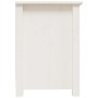 Mueble para TV de madera maciza de pino blanco 70x36,5x52 cm de vidaXL, Muebles TV - Ref: Foro24-814580, Precio: 90,63 €, Des...