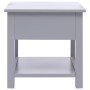 Mesa auxiliar madera de Paulownia gris 40x40x40 cm en Mesas auxiliares | Comprar online en Foru.es