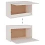 Muebles para TV 3 piezas madera maciza de pino blanco de vidaXL, Muebles TV - Ref: Foro24-3100120, Precio: 152,21 €, Descuent...
