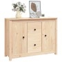Aparador de madera maciza de pino 100x35x74 cm de vidaXL, Aparadores - Ref: Foro24-814564, Precio: 133,86 €, Descuento: %