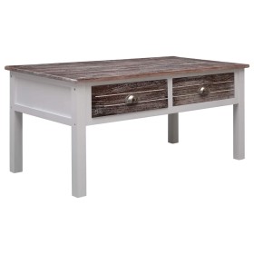 Mesa de centro de madera marrón 100x50x45 cm en Mesas de centro | Comprar online en Foru.es