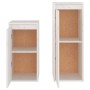 Muebles para TV 2 piezas madera maciza de pino blanco de vidaXL, Muebles TV - Ref: Foro24-3100155, Precio: 95,31 €, Descuento: %