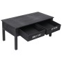Mesa de centro de madera negro 100x50x45 cm en Mesas de centro | Comprar online en Foru.es