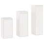 Muebles para TV 3 piezas madera maciza de pino blanco de vidaXL, Muebles TV - Ref: Foro24-3100160, Precio: 163,01 €, Descuent...