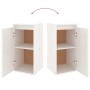 Muebles para TV 3 piezas madera maciza de pino blanco de vidaXL, Muebles TV - Ref: Foro24-3100160, Precio: 163,01 €, Descuent...