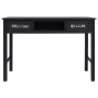 Mesa consola de madera negra 110x45x76 cm en Mesas auxiliares | Comprar online en Foru.es