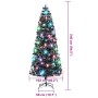 Árbol de Navidad preiluminado con soporte y LED fibra óptica 240 cm en Decoración Festiva y Estacional | Comprar online en Foru.