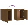 Muebles para TV 5 piezas madera maciza de pino marrón miel de vidaXL, Muebles TV - Ref: Foro24-3100272, Precio: 155,16 €, Des...