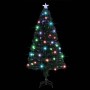 Árbol de Navidad preiluminado con soporte y LED fibra óptica 150 cm en Decoración Festiva y Estacional | Comprar online en Foru.