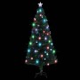 Árbol de Navidad preiluminado con soporte y LED fibra óptica 180 cm en Decoración Festiva y Estacional | Comprar online en Foru.
