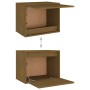 Muebles para TV 4 piezas madera maciza de pino marrón miel de vidaXL, Muebles TV - Ref: Foro24-3100252, Precio: 157,55 €, Des...