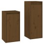 Muebles para TV 2 piezas madera maciza de pino marrón miel de vidaXL, Muebles TV - Ref: Foro24-3100157, Precio: 82,79 €, Desc...