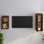 Muebles para TV 2 piezas madera maciza de pino marrón miel de vidaXL, Muebles TV - Ref: Foro24-3100157, Precio: 82,79 €, Desc...