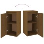 Muebles para TV 2 piezas madera maciza de pino marrón miel de vidaXL, Muebles TV - Ref: Foro24-3100157, Precio: 82,79 €, Desc...