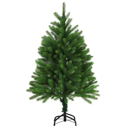 Árbol de Navidad artificial hojas realistas verde 120 cm en Decoración Festiva y Estacional | Comprar online en Foru.es