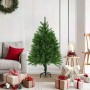 Árbol de Navidad artificial hojas realistas verde 120 cm en Decoración Festiva y Estacional | Comprar online en Foru.es
