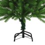 Árbol de Navidad artificial hojas realistas verde 120 cm en Decoración Festiva y Estacional | Comprar online en Foru.es