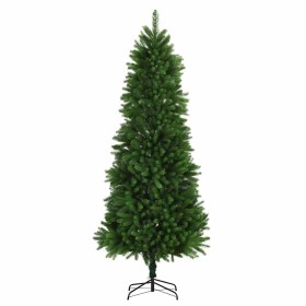 Árbol de Navidad artificial hojas realistas verde 240 cm en Decoración Festiva y Estacional | Comprar online en Foru.es