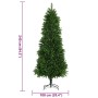 Árbol de Navidad artificial hojas realistas verde 240 cm en Decoración Festiva y Estacional | Comprar online en Foru.es