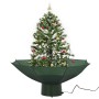 Árbol de Navidad con nieve con base en paraguas verde 75 cm en Decoración Festiva y Estacional | Comprar online en Foru.es