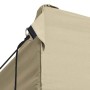 Carpa pleglable con 3 paredes crema 3x4,5 m de vidaXL, Carpas y cenadores - Ref: Foro24-44972, Precio: 152,80 €, Descuento: %