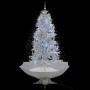 Árbol de Navidad con nieve con base en paraguas blanco 190 cm en Decoración Festiva y Estacional | Comprar online en Foru.es