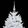 Árbol de Navidad con nieve con base en paraguas blanco 190 cm en Decoración Festiva y Estacional | Comprar online en Foru.es