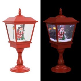Farol de Navidad con base Papá Noel y LED 64 cm en Decoración Festiva y Estacional | Comprar online en Foru.es