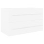 Mueble con lavabo aglomerado blanco de vidaXL, Tocadores de baño - Ref: Foro24-3099050, Precio: 216,46 €, Descuento: %
