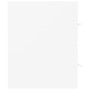 Mueble con lavabo aglomerado blanco de vidaXL, Tocadores de baño - Ref: Foro24-3099050, Precio: 216,46 €, Descuento: %
