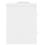 Mueble con lavabo aglomerado blanco de vidaXL, Tocadores de baño - Ref: Foro24-3099050, Precio: 216,46 €, Descuento: %