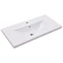 Mueble con lavabo aglomerado blanco de vidaXL, Tocadores de baño - Ref: Foro24-3099050, Precio: 202,38 €, Descuento: %