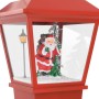 Farol de Navidad con base Papá Noel y LED 64 cm en Decoración Festiva y Estacional | Comprar online en Foru.es