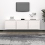 Muebles para TV 3 piezas madera maciza de pino blanco de vidaXL, Muebles TV - Ref: Foro24-3100125, Precio: 100,85 €, Descuent...