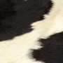 Alfombra de piel de vaca real negro y blanco 150x170 cm en Alfombras | Comprar online en Foru.es