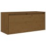 Muebles para TV 2 piezas madera maciza de pino marrón miel de vidaXL, Muebles TV - Ref: Foro24-3100112, Precio: 90,11 €, Desc...