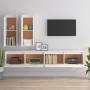 Muebles para TV 4 piezas madera maciza de pino blanco de vidaXL, Muebles TV - Ref: Foro24-3100180, Precio: 203,80 €, Descuent...