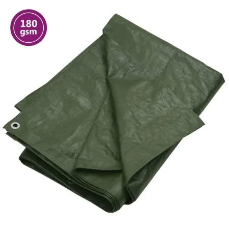 Lona HDPE verde 180 g/m² 4x5 m de vidaXL, Lonas impermeables - Ref: Foro24-151535, Precio: 28,88 €, Descuento: %