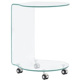 Mesa de centro de vidrio templado 45x40x58 cm en Mesas de centro | Comprar online en Foru.es